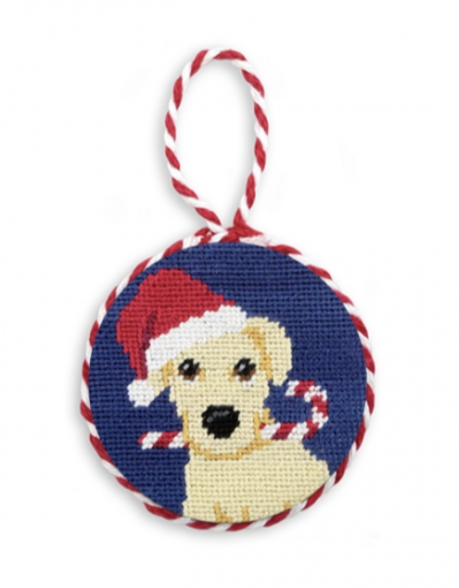 Smather's & Branson Christmas Yellow Lab Ornament