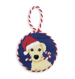 Smather's & Branson Christmas Yellow Lab Ornament