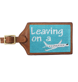 Smather's & Branson Luggage Tag Leaving on a Plane