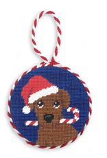 Smather's & Branson Christmas Chocolate Lab Ornament