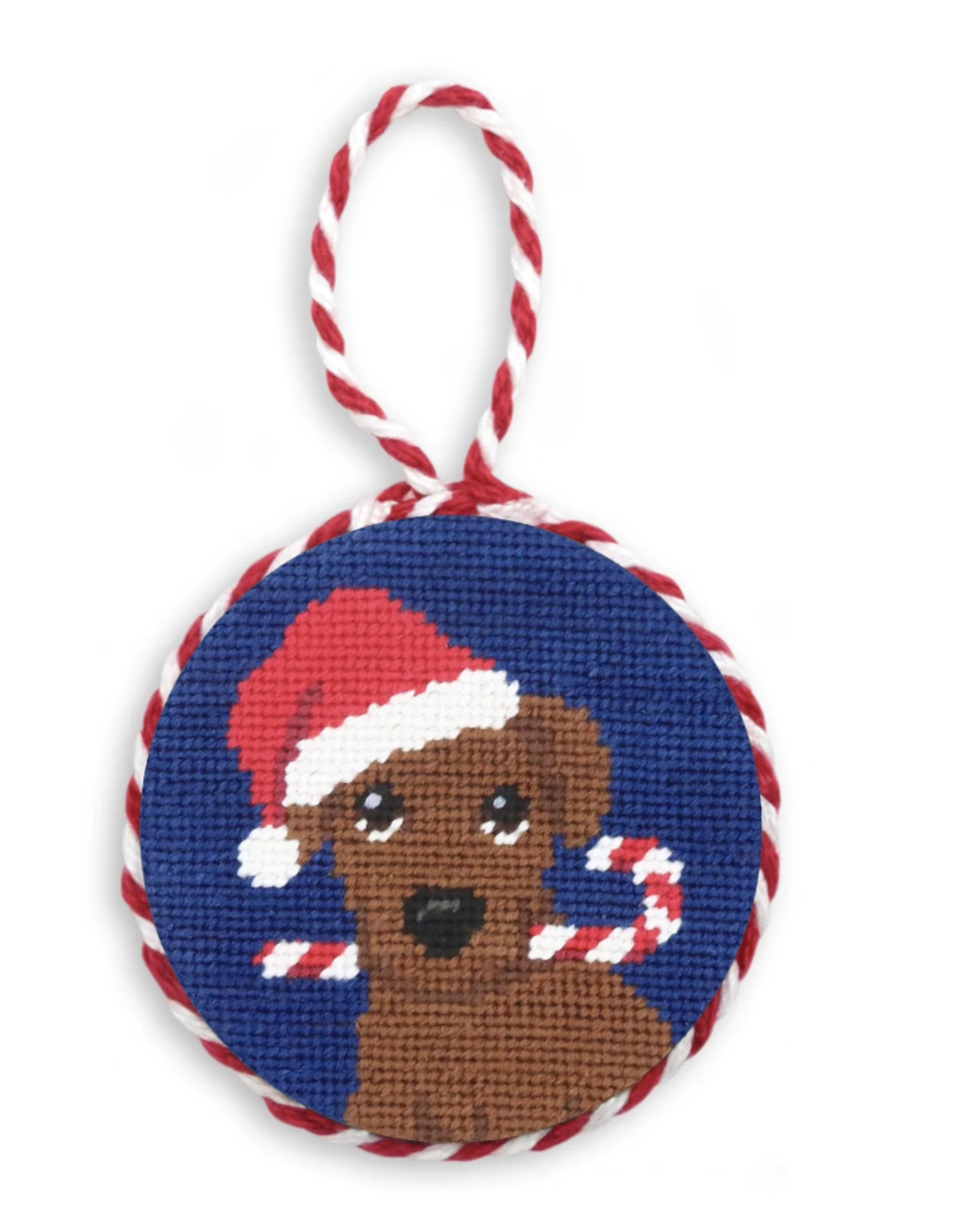 Smather's & Branson Christmas Chocolate Lab Ornament