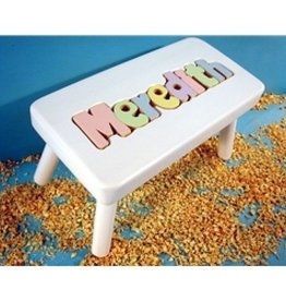 Cubbyhole Toys White Stool Name