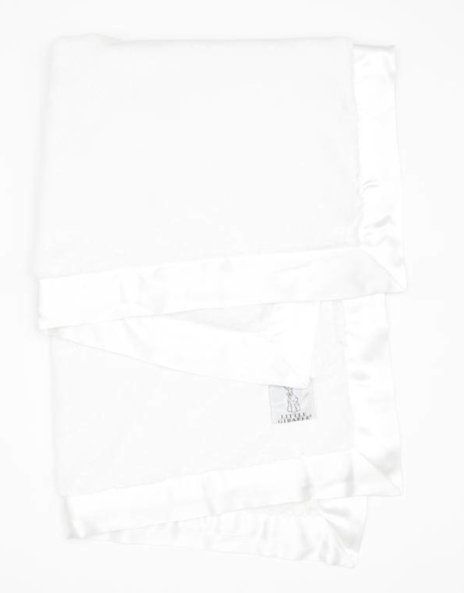 Little Giraffe Luxe Blanket White