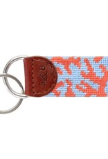 Smather's & Branson Key Fob Coral