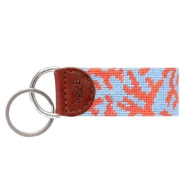 Smather's & Branson Key Fob Coral