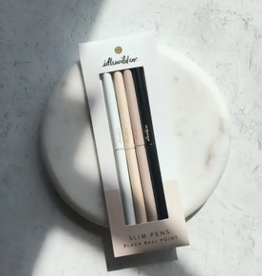 Idlewild Co. Neutral Matte Slim Pen Set