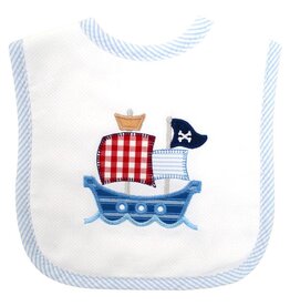 Three Marthas Feeding Bib Pirate XX