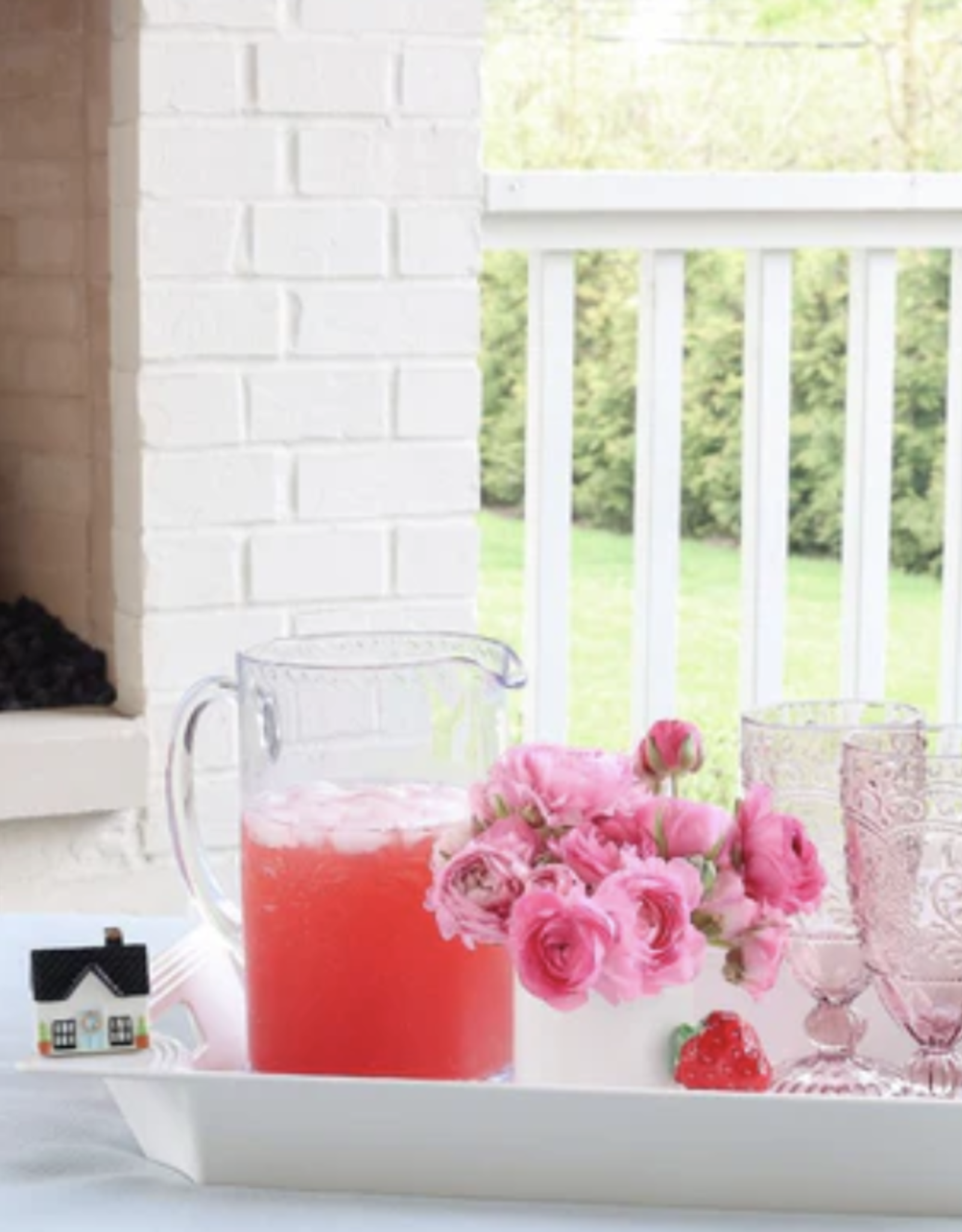 Nora Fleming Melamine Pinstripes Tray xx