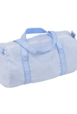 Mint OhMint Baby Duffle Light Blue Seersucker 13"x11"xx