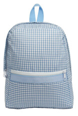 Mint Small Backpack Blue Gingham