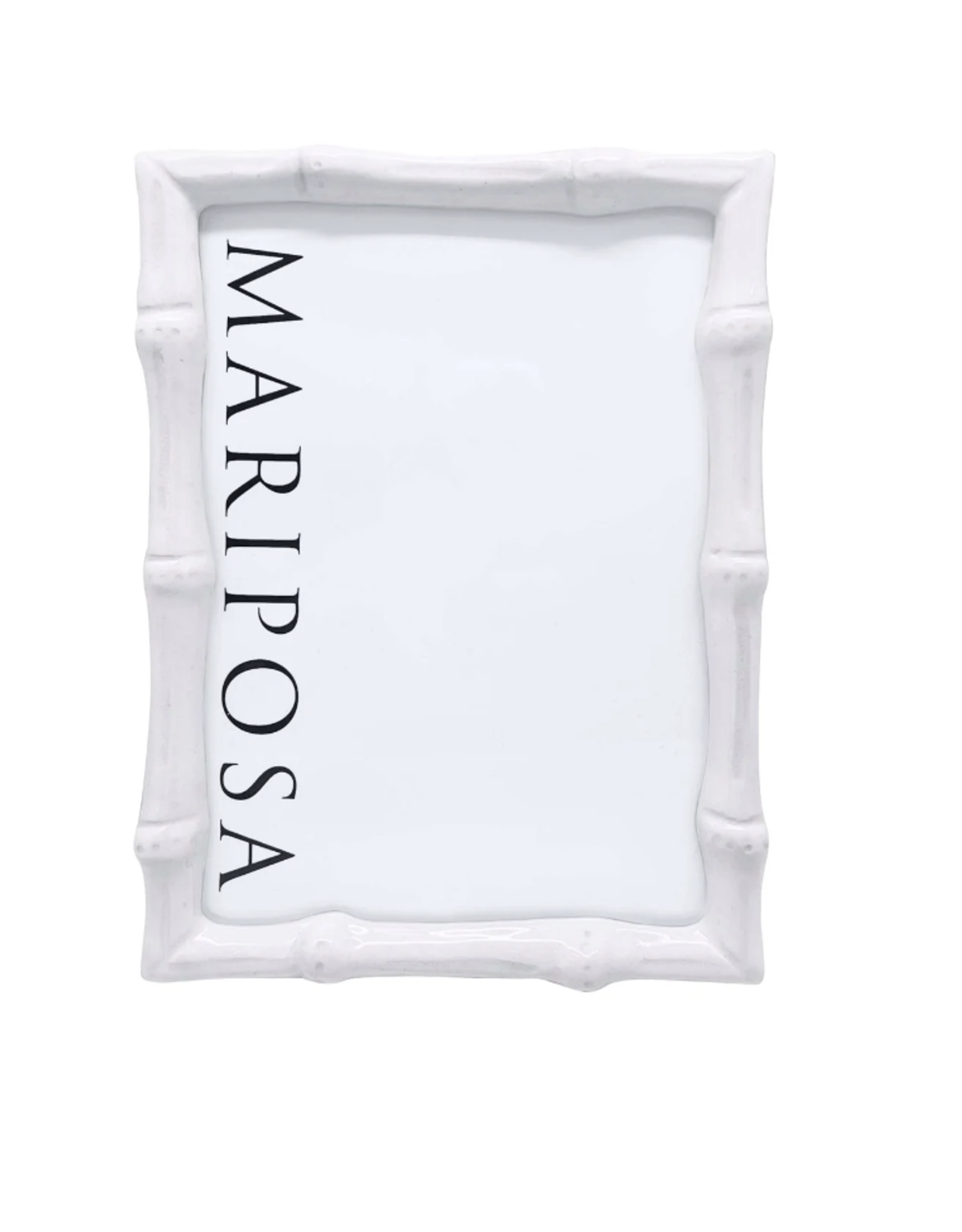 Mariposa Frame White Bamboo 5x7 xx