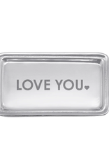 Mariposa LOVE YOU Signature Statement Tray