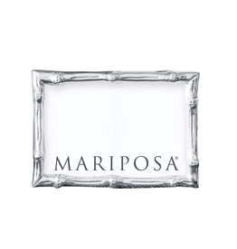 Mariposa Bamboo Frame  Silver 4x6