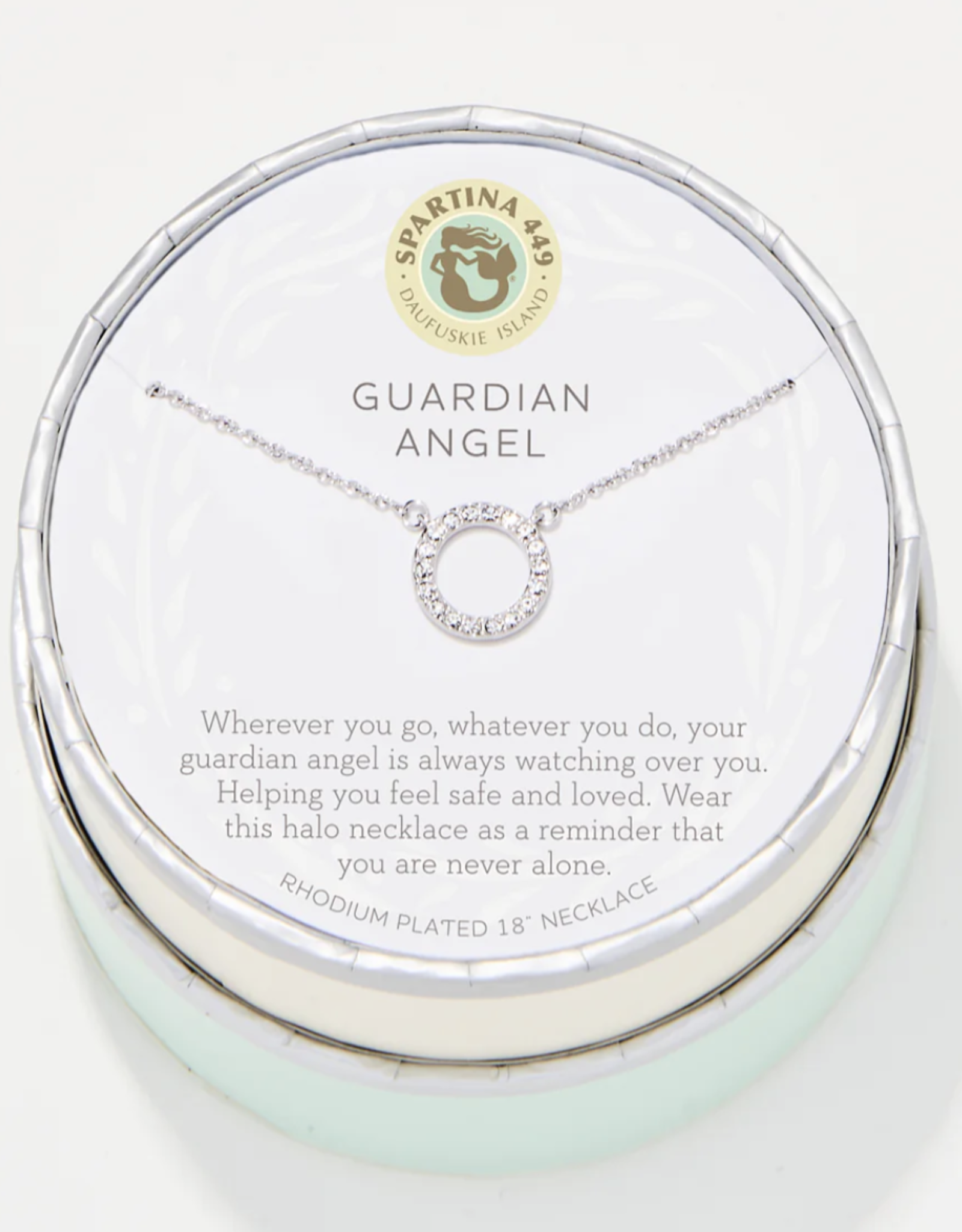 Spartina Guardian Angel Silver Necklace