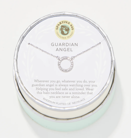 Spartina Guardian Angel Silver Necklace