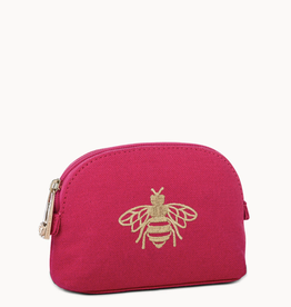 Spartina Pink Cosmetic Case Bee