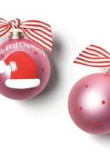 Coton Colors Ornament Hat Girl First Xmas