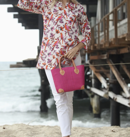 SheBoBo Augustine Small Tote Fuchsia