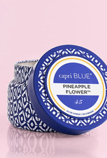 Capri Blue Travel Tin 8.5oz Candle Pineapple Flower