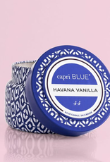 Capri Blue Travel Tin 8.5oz Candle Havana Vanilla