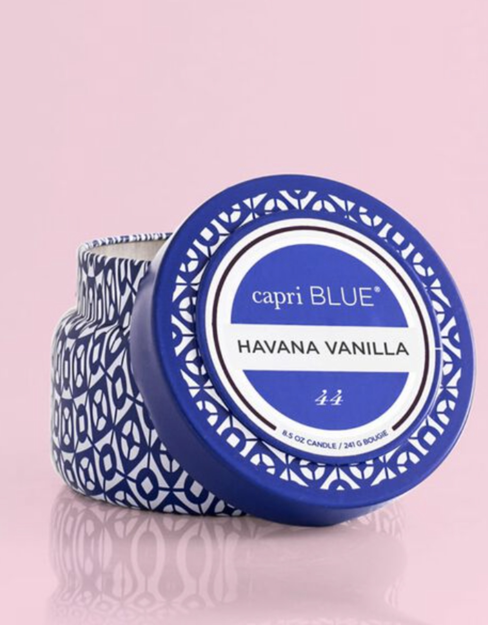 Capri Blue Travel Tin 8.5oz Candle Havana Vanilla