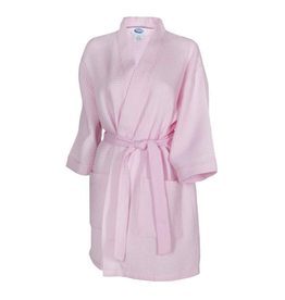 Terry Town Waffle Robe Light Pink XXL