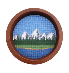 Smather's & Branson Tetons Wine Bottle Coaster