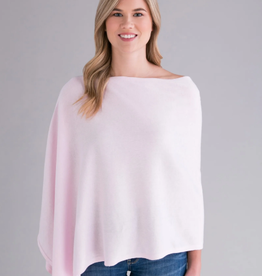 Alashan Cashmere Co. Cotton Cashmere Topper Pink Sugar