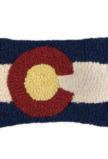 Chandler Four Corners Colorado Flag Pillow 8x12"