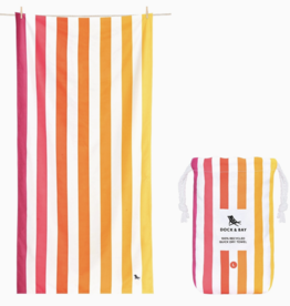 Dock & Bay Quick Dry Summer Towel Peach Sunrise