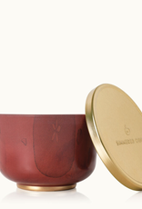Thymes Simmered Cider Poured Candle Tin with Gold Lid