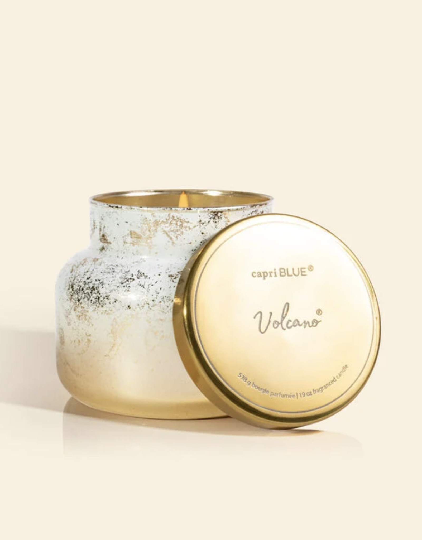 Capri Blue Glimmer Signature Jar Candle Volcano xx