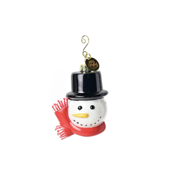 Happy Everything Top Hat Frosty Shaped Ornament