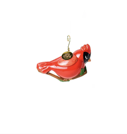 Happy Everything Cardinal Shaped Ornament