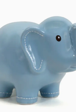 Child to Cherish Blue Stitched Elephant Bank