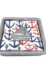 Mariposa Sailboat Napkin Box