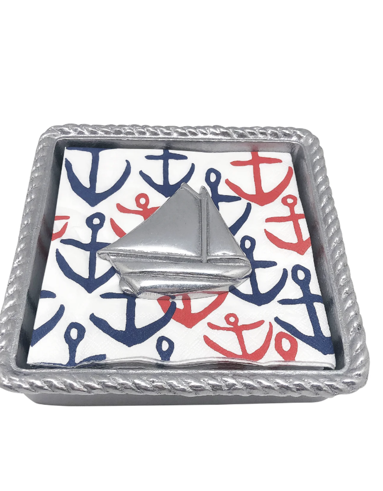 Mariposa Sailboat Napkin Box