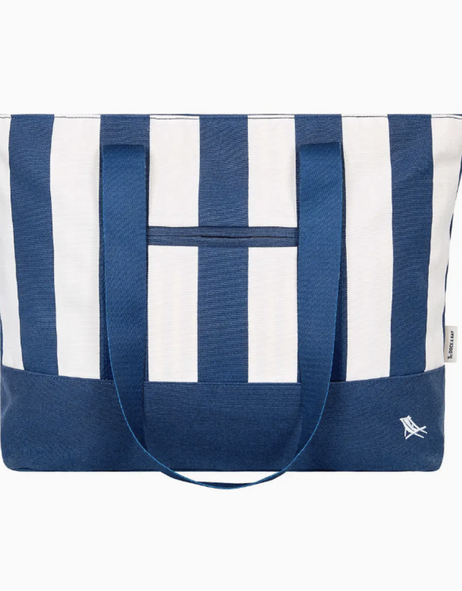 Dock & Bay Canvas Beach Bag Whitsunday Navy