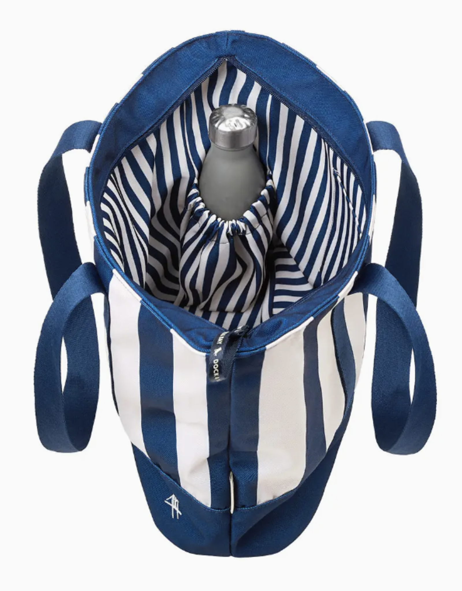 Dock & Bay Canvas Beach Bag Whitsunday Navy
