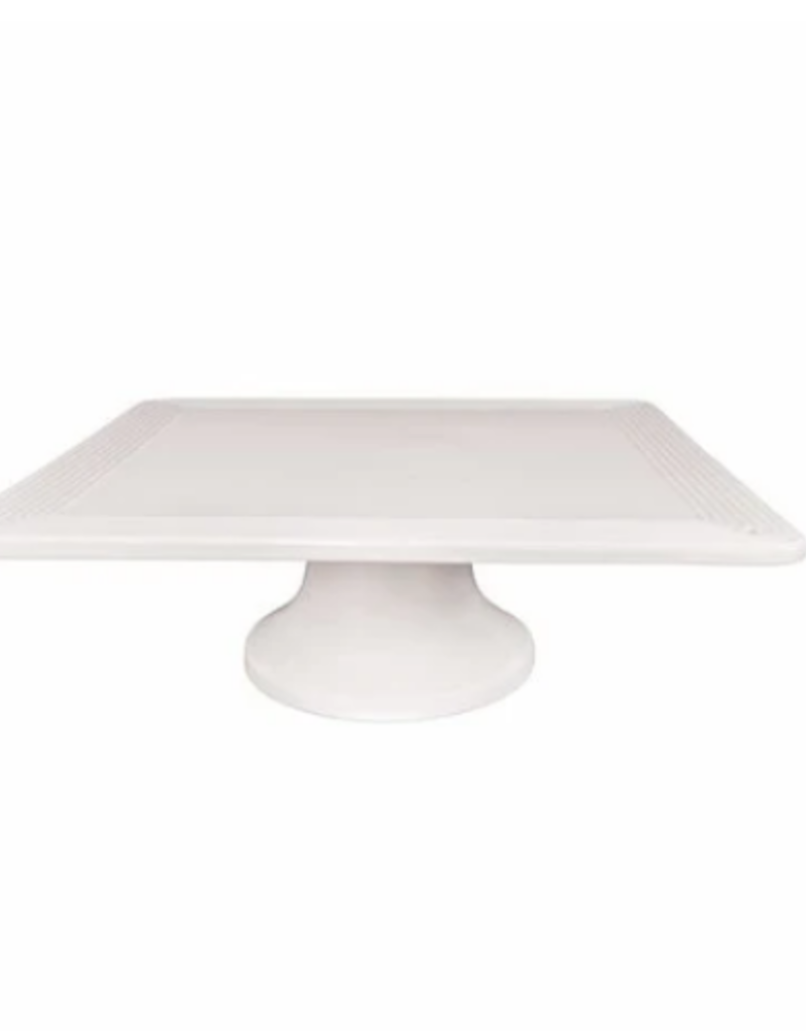 Nora Fleming Pinstripes Square Pedestal