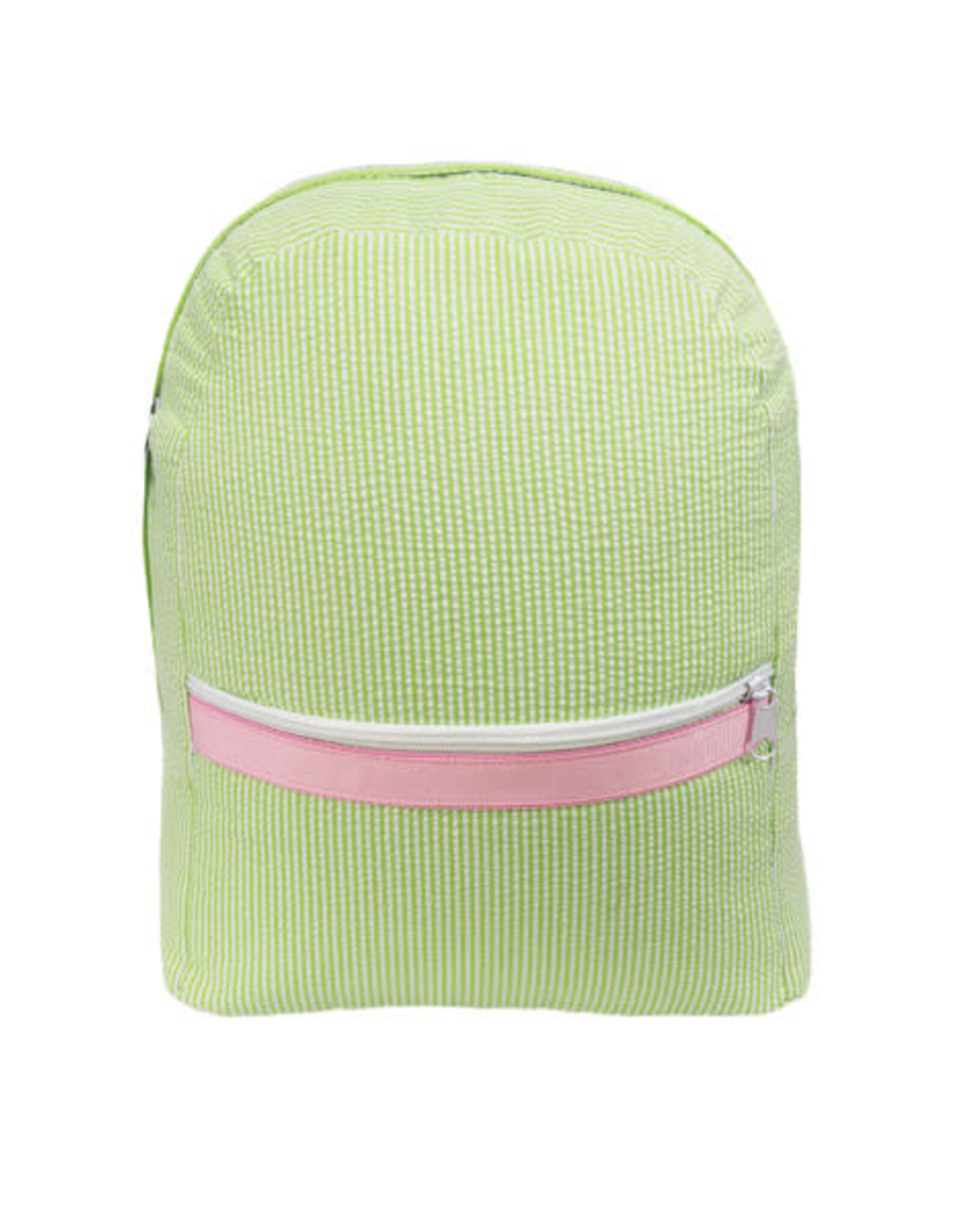 Oh Mint Medium Backpack w/Pockets Sweet Pea Seersucker