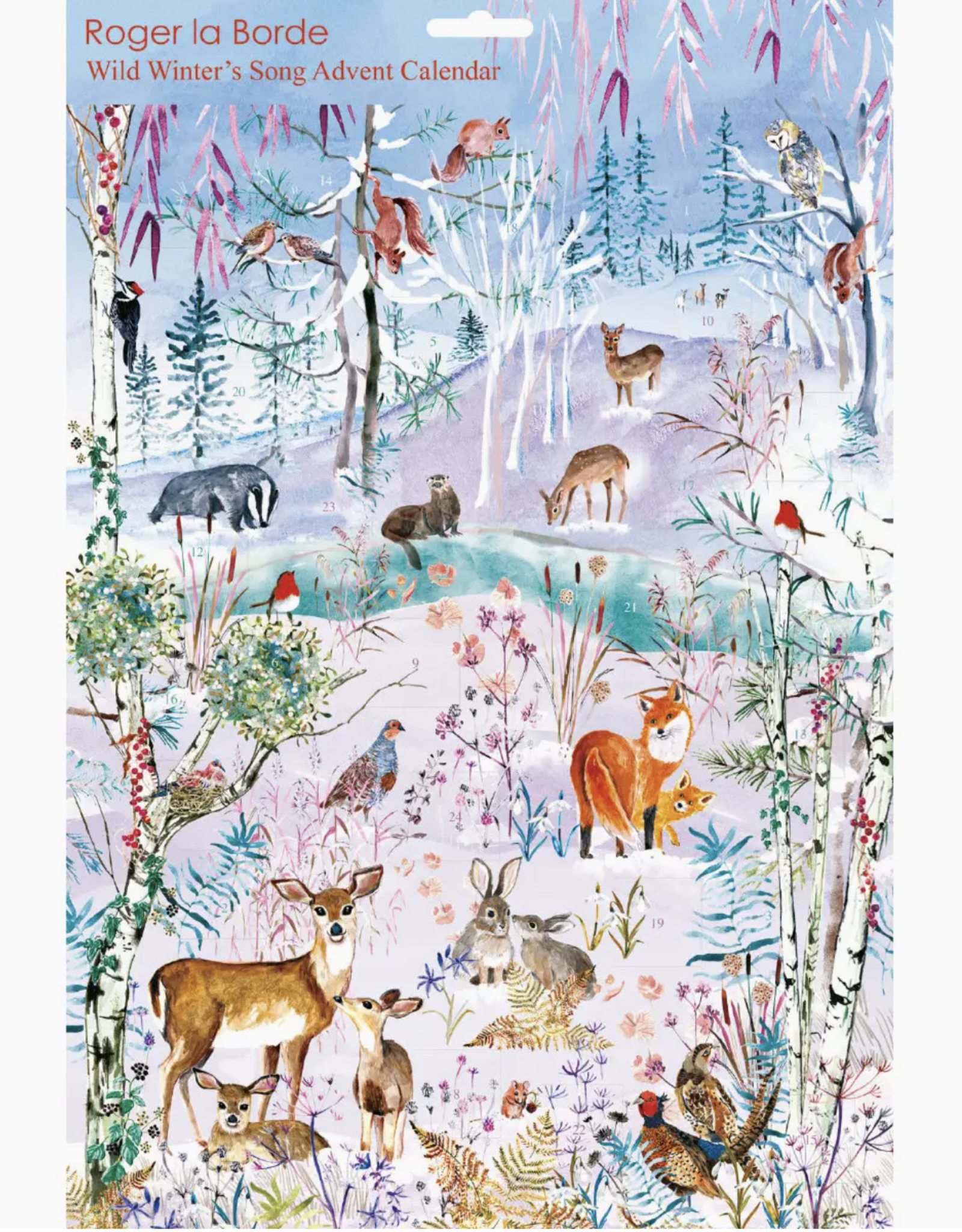 Roger La Borde Wild Winter's Song Advent Calendar