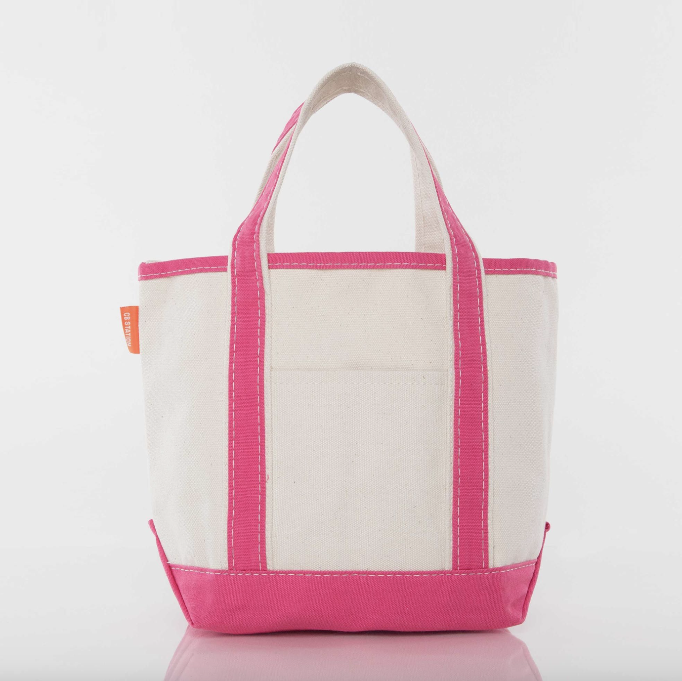 【EMIS】CANVAS TOTE BUCKET BAG-PINK Louis Vuitton M40870 MonogramDenim Bag Bucket Tote Bag