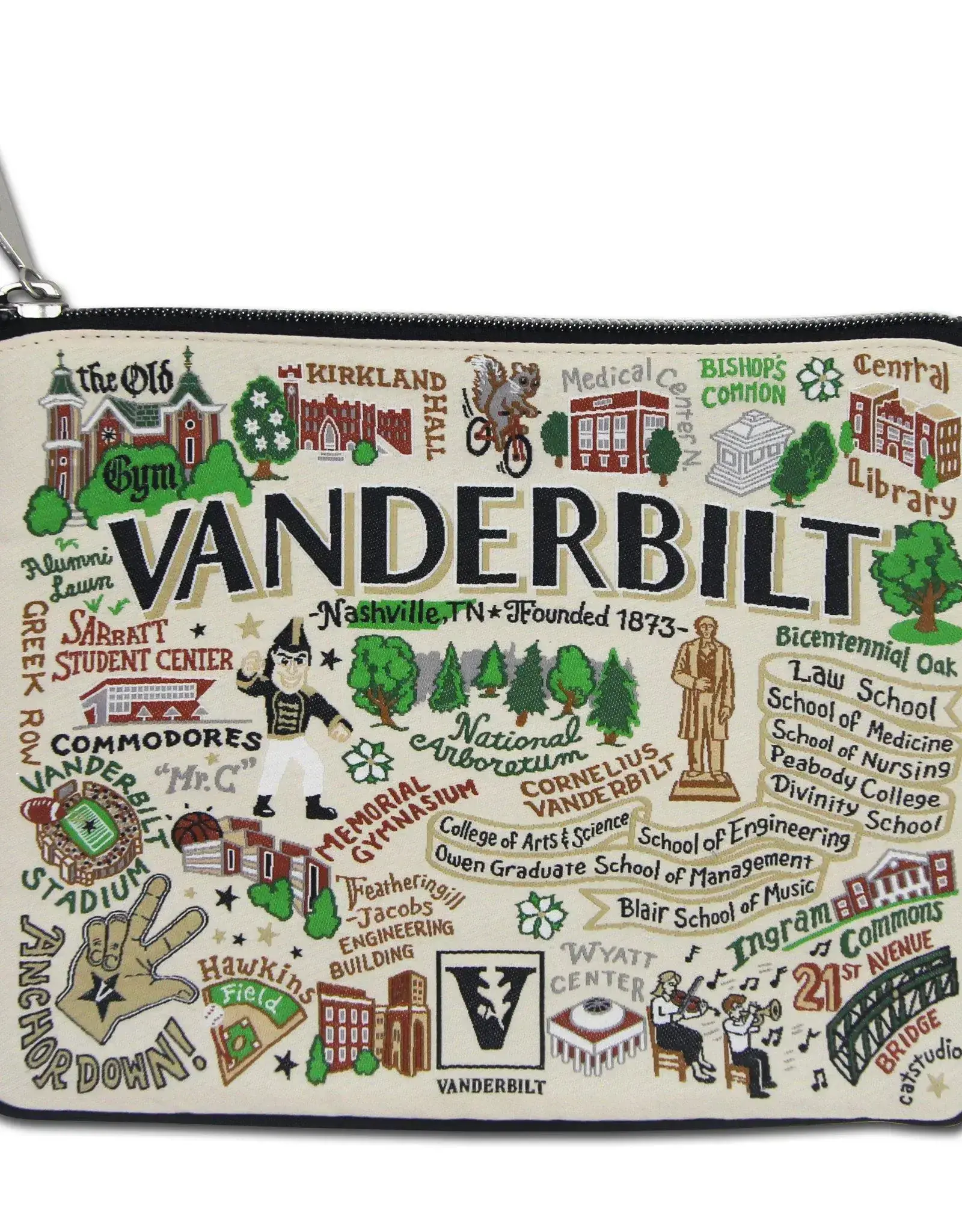 Catstudio Vanderbilt University Zip Pouch