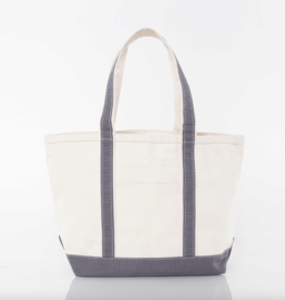 CB Station Medium Grey Canvas Tote