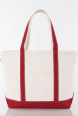 CB Station Medium Red Canvas Tote