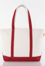 CB Station Medium Red Canvas Tote