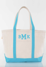 CB Station Medium Turquoise Canvas Tote CB Station Medium Turquoise Canvas Tote