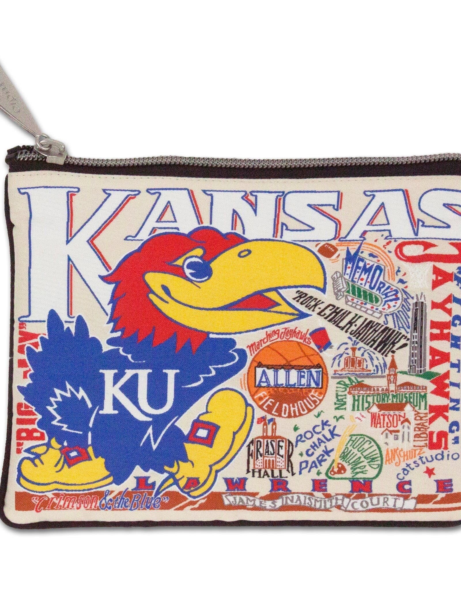 Catstudio Kansas Univ of Zip Pouch