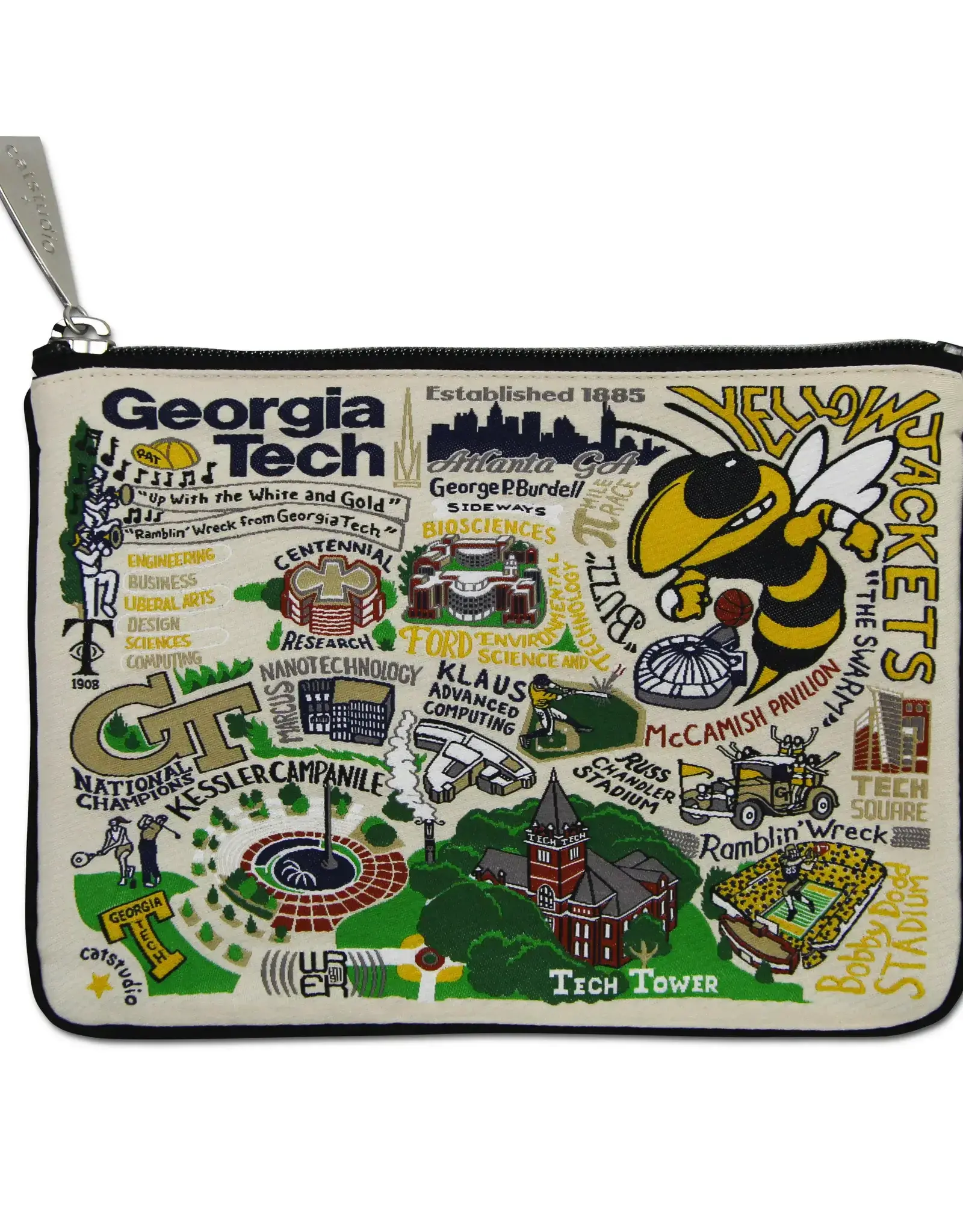 Catstudio Georgia Tech Pouch